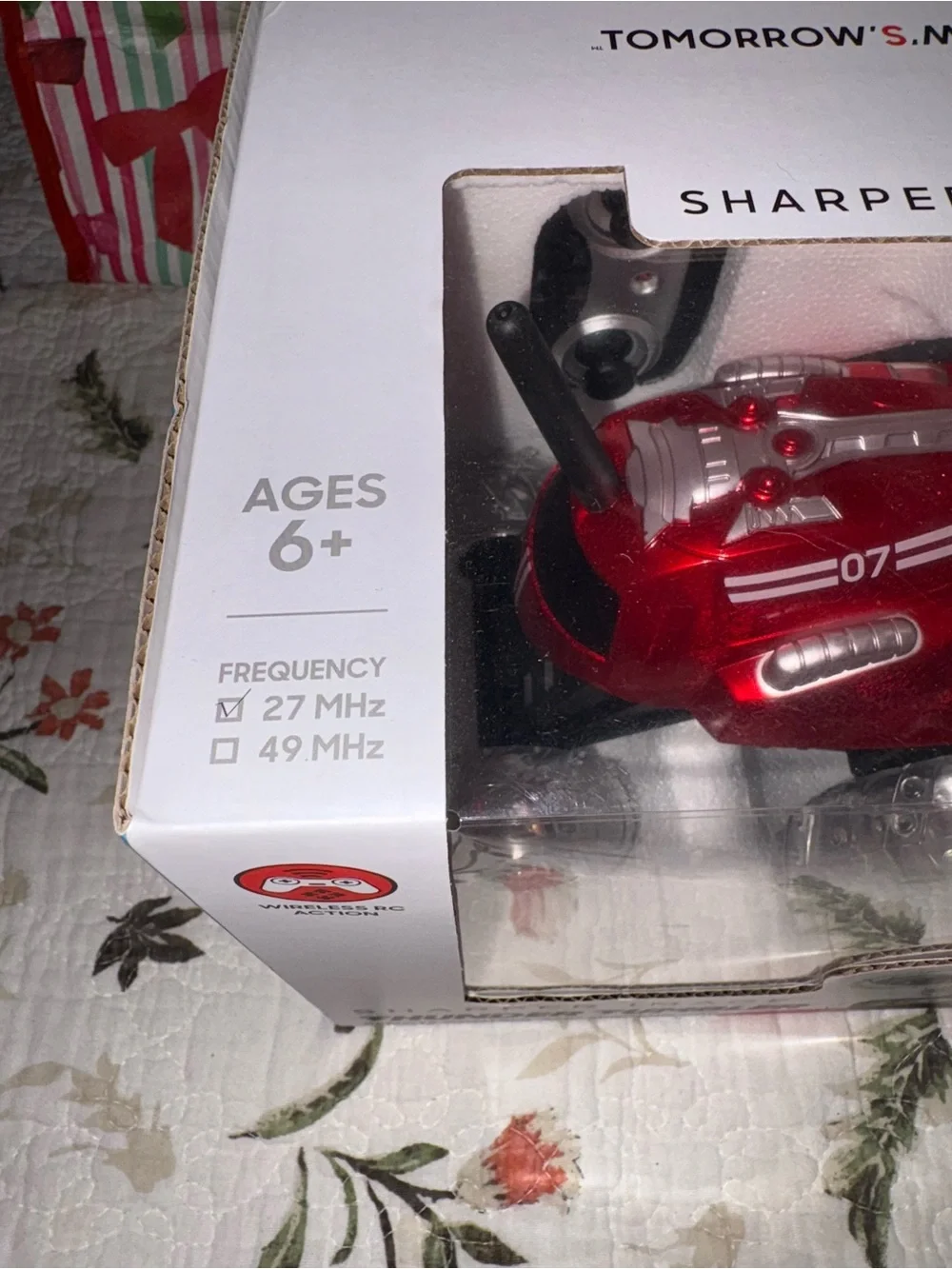 Sharper Image Thunder Tumbler RC Car Red